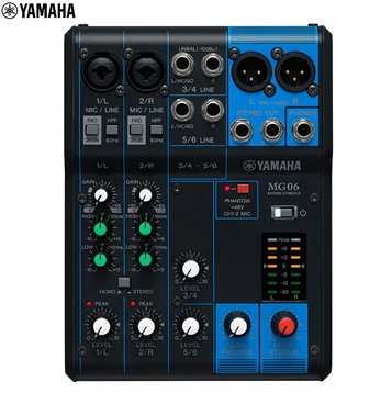 Mixer Yamaha MG06